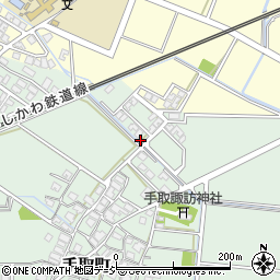 石川県白山市手取町シ周辺の地図