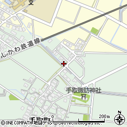 石川県白山市手取町（シ）周辺の地図