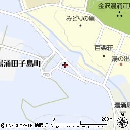 石川県金沢市湯涌田子島町ホ周辺の地図