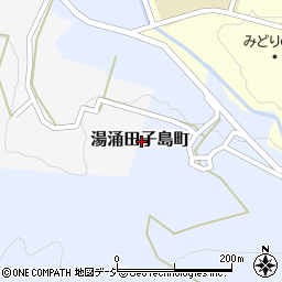 石川県金沢市湯涌田子島町周辺の地図
