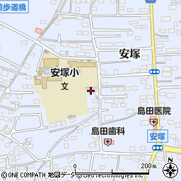 栃木県下都賀郡壬生町安塚2070周辺の地図