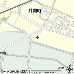 石川県白山市井関町ハ周辺の地図
