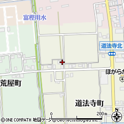 石川県白山市道法寺町ロ60周辺の地図