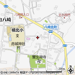 群馬県渋川市北橘町八崎1065-1周辺の地図