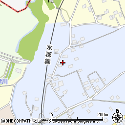 茨城県那珂市額田南郷1251-1周辺の地図