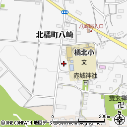 群馬県渋川市北橘町八崎970周辺の地図