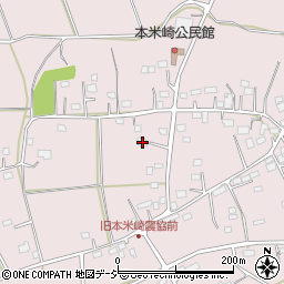 茨城県那珂市本米崎1522-2周辺の地図