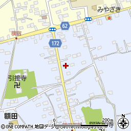 茨城県那珂市額田南郷340周辺の地図