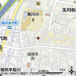 石川県白山市美川末広町ル361周辺の地図