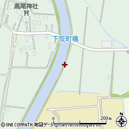 下反田橋周辺の地図