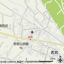 長野県千曲市若宮474周辺の地図