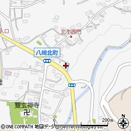 群馬県渋川市北橘町八崎1122-2周辺の地図