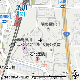 群馬県渋川市渋川大崎1527周辺の地図