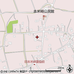 茨城県那珂市本米崎1522周辺の地図