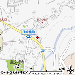 群馬県渋川市北橘町八崎1122周辺の地図