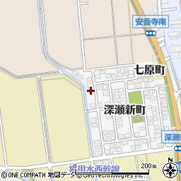 石川県白山市深瀬新町119周辺の地図