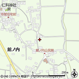 長野県大町市社館ノ内5835周辺の地図