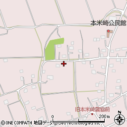 茨城県那珂市本米崎1531-3周辺の地図
