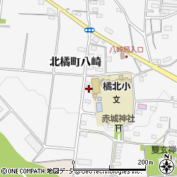 群馬県渋川市北橘町八崎1017-5周辺の地図