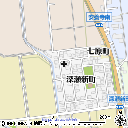 石川県白山市深瀬新町104周辺の地図