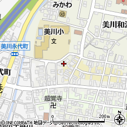 石川県白山市美川和波町ル360周辺の地図