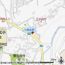 群馬県渋川市北橘町八崎1124-4周辺の地図