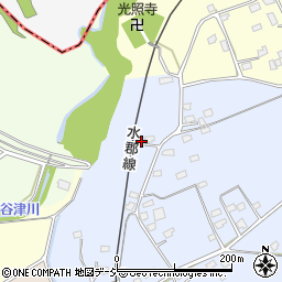 茨城県那珂市額田南郷1337周辺の地図