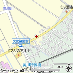 石川県白山市平加町ハ周辺の地図