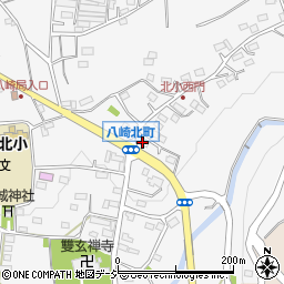 群馬県渋川市北橘町八崎1124-6周辺の地図