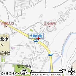 群馬県渋川市北橘町八崎1124-3周辺の地図