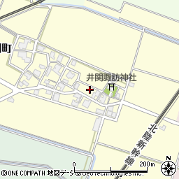 石川県白山市井関町ニ周辺の地図