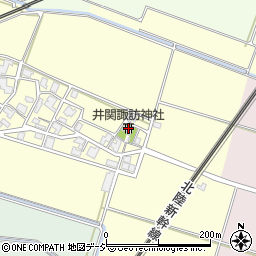 井関諏訪神社周辺の地図