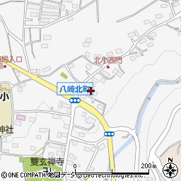 群馬県渋川市北橘町八崎1233周辺の地図