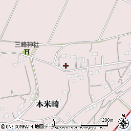 茨城県那珂市本米崎1949-2周辺の地図