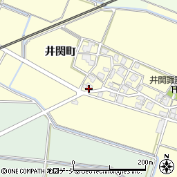 石川県白山市井関町9-1周辺の地図