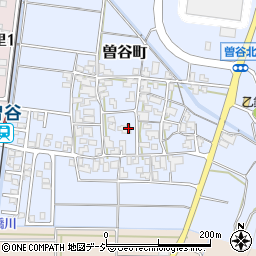 石川県白山市曽谷町（イ）周辺の地図