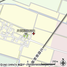 石川県白山市井関町13-3周辺の地図