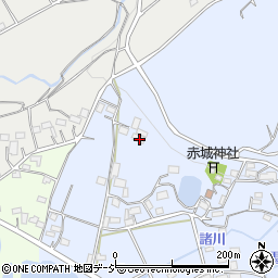 群馬県渋川市北橘町下南室72-2周辺の地図