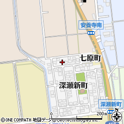 石川県白山市深瀬新町113周辺の地図