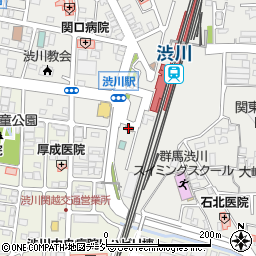 渋川警察署駅前交番周辺の地図