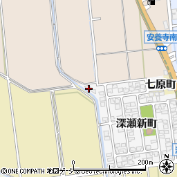石川県白山市深瀬新町122周辺の地図