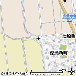 石川県白山市深瀬新町122周辺の地図