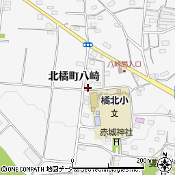 群馬県渋川市北橘町八崎1017-2周辺の地図