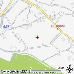 茨城県那珂市下江戸周辺の地図