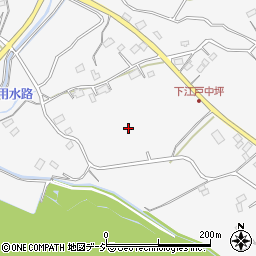 茨城県那珂市下江戸周辺の地図