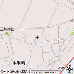 茨城県那珂市本米崎1953周辺の地図