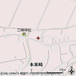 茨城県那珂市本米崎941周辺の地図