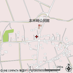 茨城県那珂市本米崎1519周辺の地図