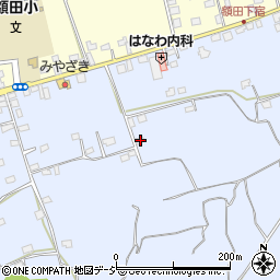茨城県那珂市額田南郷57-2周辺の地図