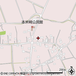 茨城県那珂市本米崎1562周辺の地図